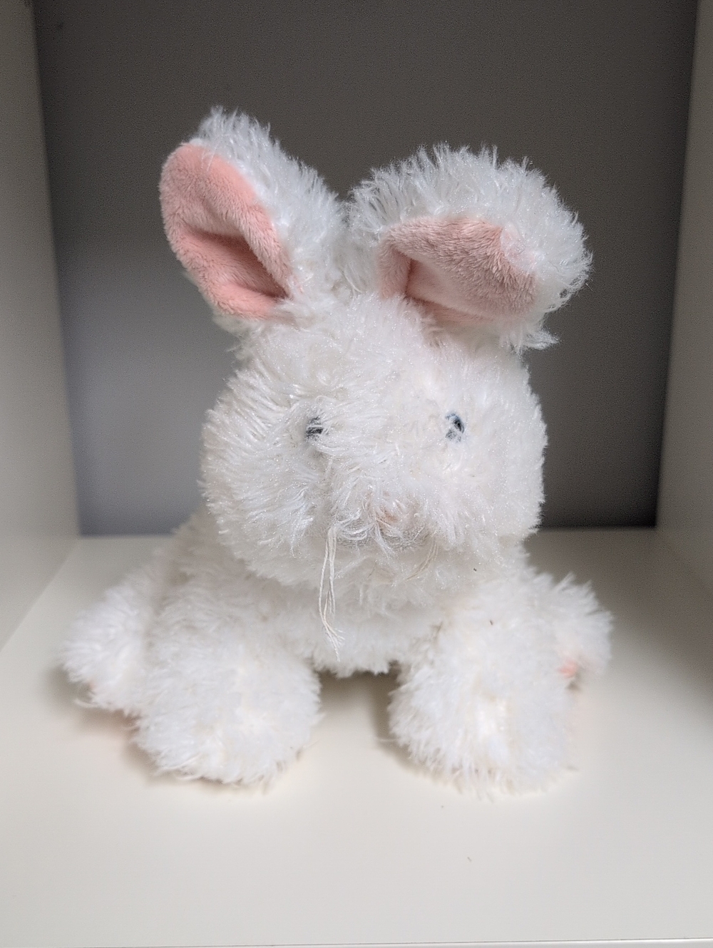 Webkinz Marshmallow Bunny No Code Y2k Collectible Plush GANZ